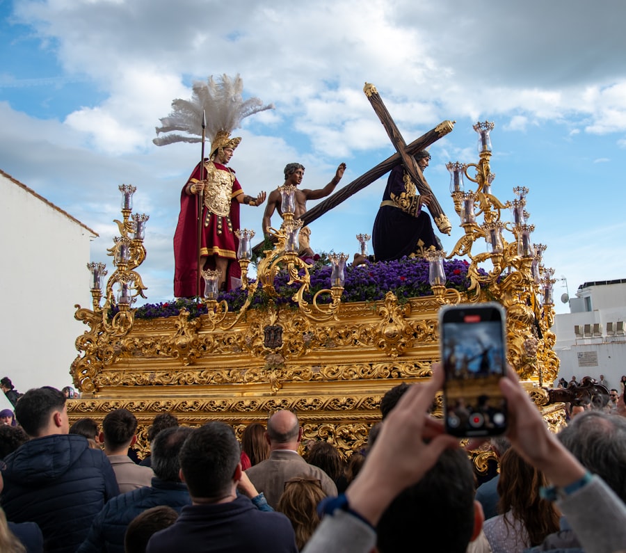 Photo Religious procession